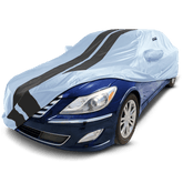 Hyundai Genesis Gray Black Pro Series Car Cover